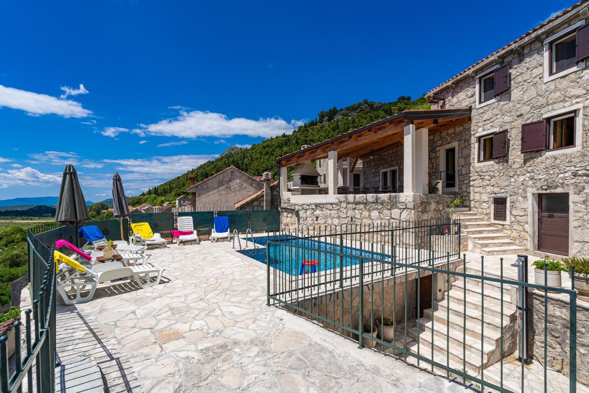 Private Pool Villa - Meditteranean Peace Slano Extérieur photo